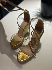 Gold wedges women for sale  Clearwater