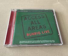 Runrig live access for sale  STOCKPORT