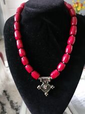 red coral beads natural for sale  PONTYPOOL