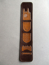 Leather bookmark cambridge for sale  NORWICH