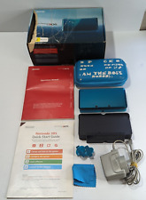 Nintendo 3DS azul agua con caja, base de carga, estuche y accesorios segunda mano  Embacar hacia Argentina