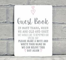 Wedding guest book for sale  MACCLESFIELD