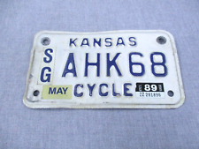 Ventage motorcycle license for sale  Clearfield