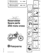 Husqvarna parts manual d'occasion  Expédié en Belgium