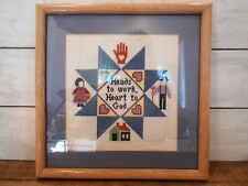 Framed cross stitch for sale  Grass Valley