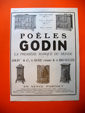 Godin poele press d'occasion  Expédié en Belgium