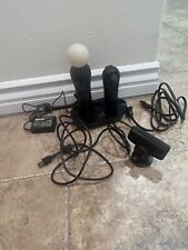 Juego de controladores PlayStation Move con cargador oficial y cámara en excelente estado segunda mano  Embacar hacia Argentina