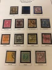 Conjunto de selos usados Perf 11 placas planas #551, #553-573 comprar usado  Enviando para Brazil