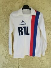 Maillot PSG PARIS SAINT-GERMAIN vintage LE COQ SPORTIF 1983 RTL shirt trikot 0x1 d'occasion  Nîmes