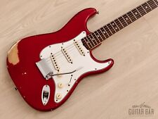 Guitarra vintage Fender Stratocaster roja manzana 1966 con estuche, usado segunda mano  Embacar hacia Argentina