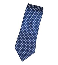 Used, DRAKE'S Men's 100% Silk Necktie LUXURY Tie Blue Floral W:3.7" EUC  for sale  Shipping to South Africa