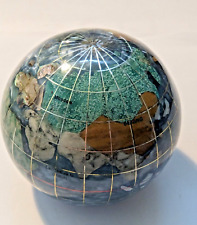 Globe paperweight beautiful for sale  BARNOLDSWICK