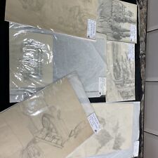 Antique pencil drawings for sale  DERBY