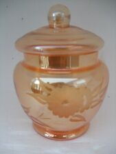 Vintage lusterware amber for sale  GRAYS