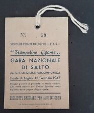 Biglietto speciale per usato  Italia