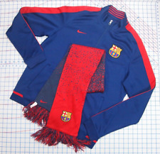 Chaqueta de pista de fútbol americano Nike L Barcelona FCB N98 2015 nueva 689953-421 azul, usado segunda mano  Embacar hacia Argentina