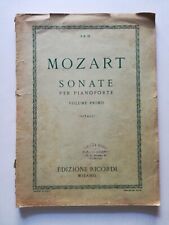 Mozart sonate per usato  Italia