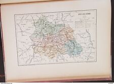 Carte geographique ancienne d'occasion  Montpellier-