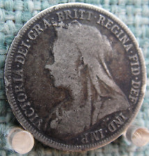 1900 silver shilling for sale  WARRINGTON