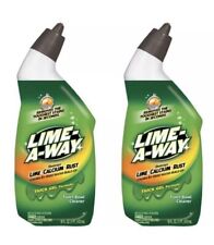 Limpiador de baño Lime-A-Way Lime Away 16 oz fórmula de gel grueso x2 segunda mano  Embacar hacia Mexico