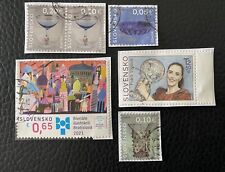 Lot timbres slovaquie d'occasion  Clouange