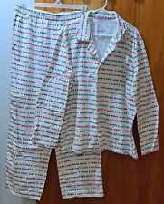 Hallmark flannel pajamas for sale  Kenly