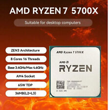 Used, AMD Ryzen 7 5700X 8-Core CPU 3.4GHz Socket AM4 65W Desktop Processor for sale  Shipping to South Africa