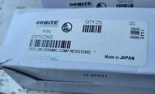 Ohmite oy102ke ceramic for sale  Ireland