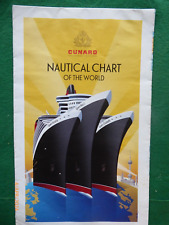Vintage cunard nautical for sale  DONCASTER