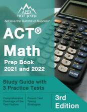 guides prep act test math for sale  Maple Grove