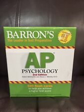 Barron psychology 2nd for sale  Kemp