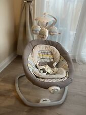 Joie Serina Grey Swivel 2 In 1 Baby Swing Rocking Chair Electric Vibrating, used for sale  Shipping to South Africa