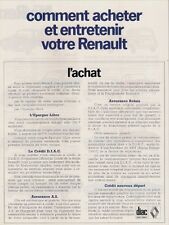 Renault range 1974 for sale  UK