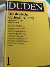 Duden deutsche rechtschreibung gebraucht kaufen  Isernhagen