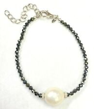 baroque bracelet pearl black for sale  Houston
