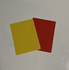 Gelbe rote schiedsrichterkarte gebraucht kaufen  Bremen