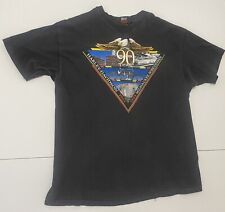 VTG 90 Years Harley Davidson Motorcycles T-shirt Baton Rouge, LA Milwaukee, WISC, used for sale  Shipping to South Africa