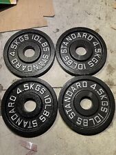 rubber olympic weights for sale  Shipping to Ireland