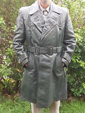 Leather coat vintage for sale  TOTNES