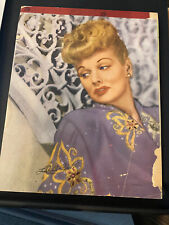 Lucille Ball Note book paper pad, FULL PAD, COVER HAS DAMAGE for sale  Shipping to South Africa