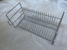 CD case shelf Metal Short Silver for sale  SOUTH QUEENSFERRY
