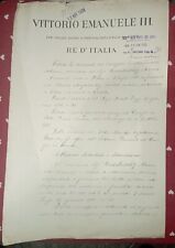 Decreto con firma usato  Roma