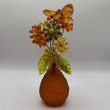 Flores em vaso vintage da década de 1970 Gamut Designs resina Lucite comprar usado  Enviando para Brazil