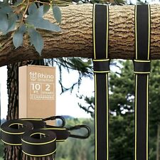 Tree Swing Straps Hanging Kit Two 10ft Straps Holds 2800 lbs Garden Hammock Home for sale  Shipping to South Africa