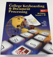 College keyboarding document for sale  Grand Prairie