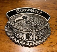 Hebilla de cinturón vintage Budweiser Harley Davidson EE. UU. American Legend segunda mano  Embacar hacia Mexico