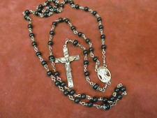 sterling rosary silver beads for sale  Endicott