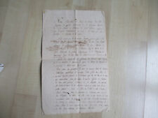 1816 manuscrit elevation d'occasion  Meudon