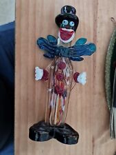 Glass clown ornament for sale  STOKE-ON-TRENT
