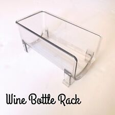 Garrafa de vinho única acrílico plástico transparente organizador rack de armazenamento geladeira, usado comprar usado  Enviando para Brazil